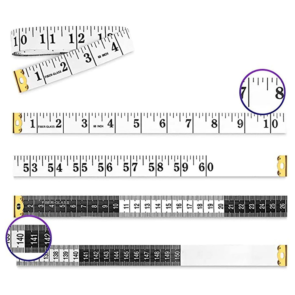 Sewing Measuring Tape 1X Measuring Tool,Measuring Tape For Body Fabric Sewing Tailor Cloth Knitting Home Craft Measur... - Image 5