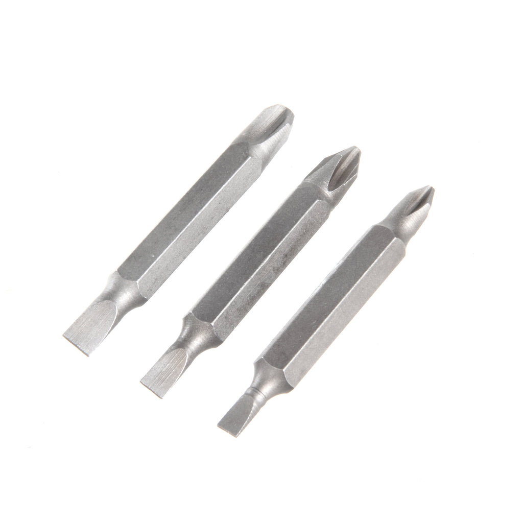 3-Pack 2 inch Double End Phillips Screwdriver Bits Set, Steel Material - Image 3