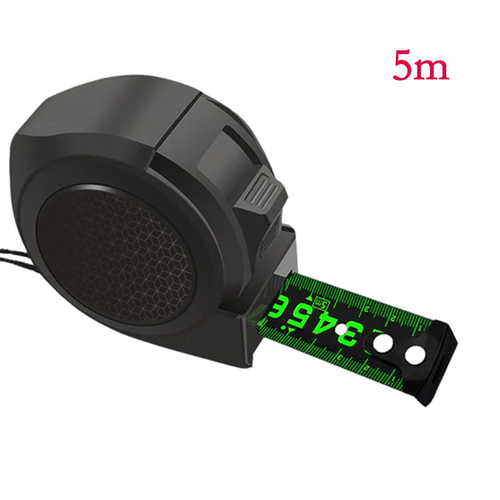Clearance Under $3 1X Ruler,Fluorescent Steel Tape Measure Dark Night Fluorescent 5/7.5/10M Precision Measuring Tape ... - Image 2