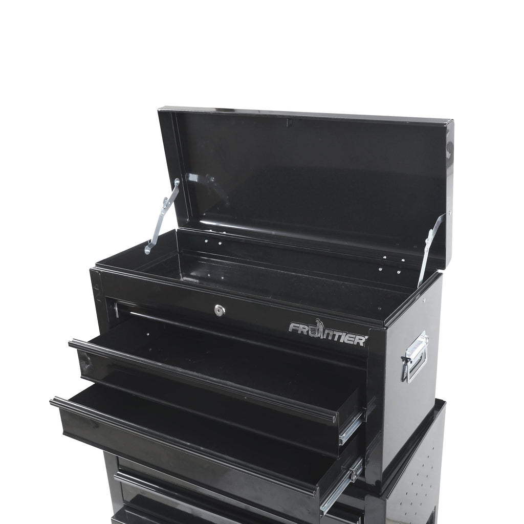 24-inch 5-Drawer Rolling Tool Chest and Cabinet Combo, Steel, Black - Image 2