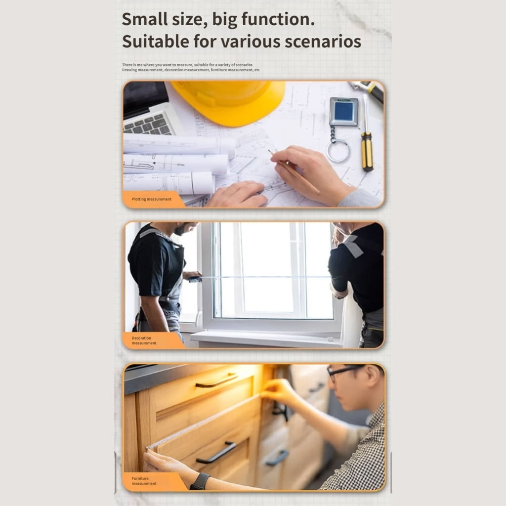 Professional 1.5m Tape Measure Featuring Builtin Bubble Level Measuring Tape - Image 6