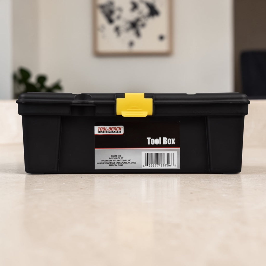 12-inch Tool Box Black/Yellow - Image 3