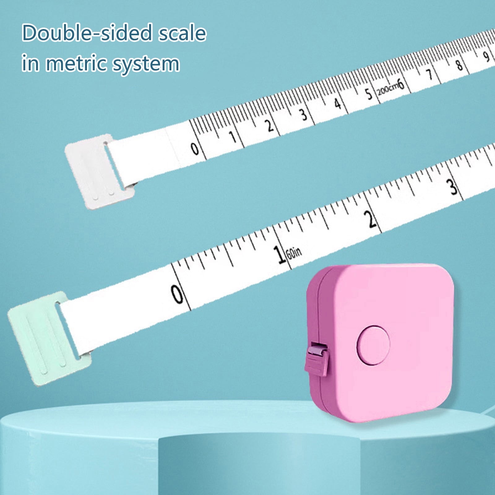 2m Tape Flexible Tape Measure For Tailoring Construction And Home Projects - Image 4