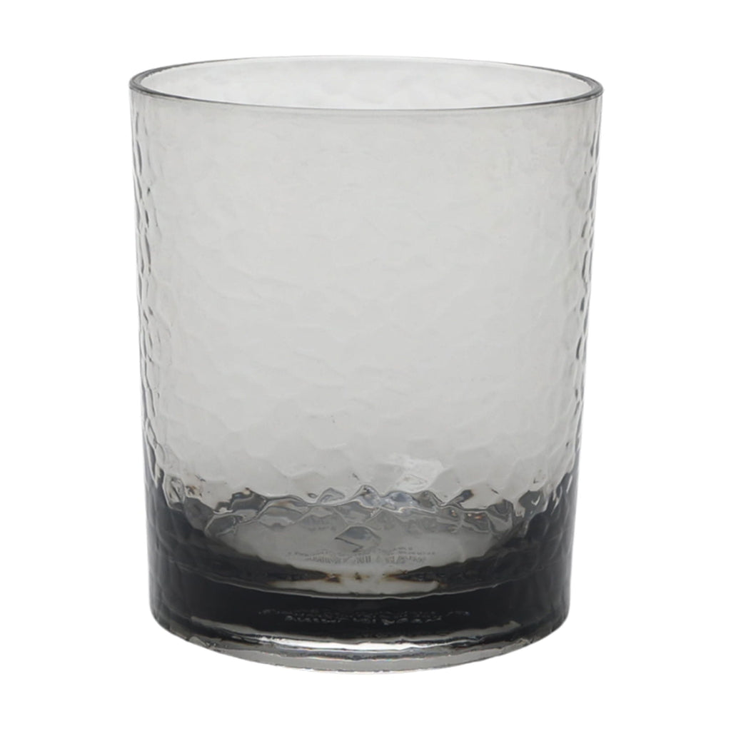 (2 pack) Better Homes &amp; Gardens 14-Ounce Tritan Short Hammered Tumbler, Smoke