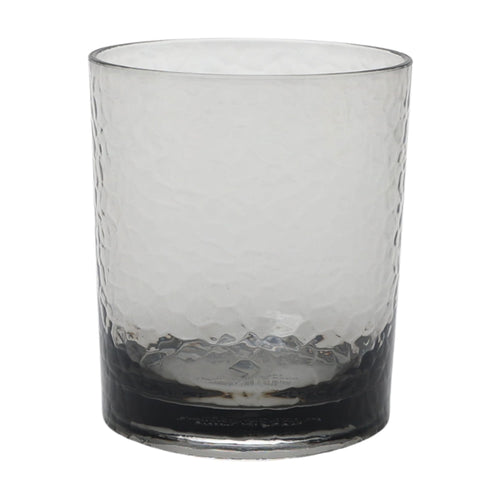 (2 pack) Better Homes &amp; Gardens 14-Ounce Tritan Short Hammered Tumbler, Smoke