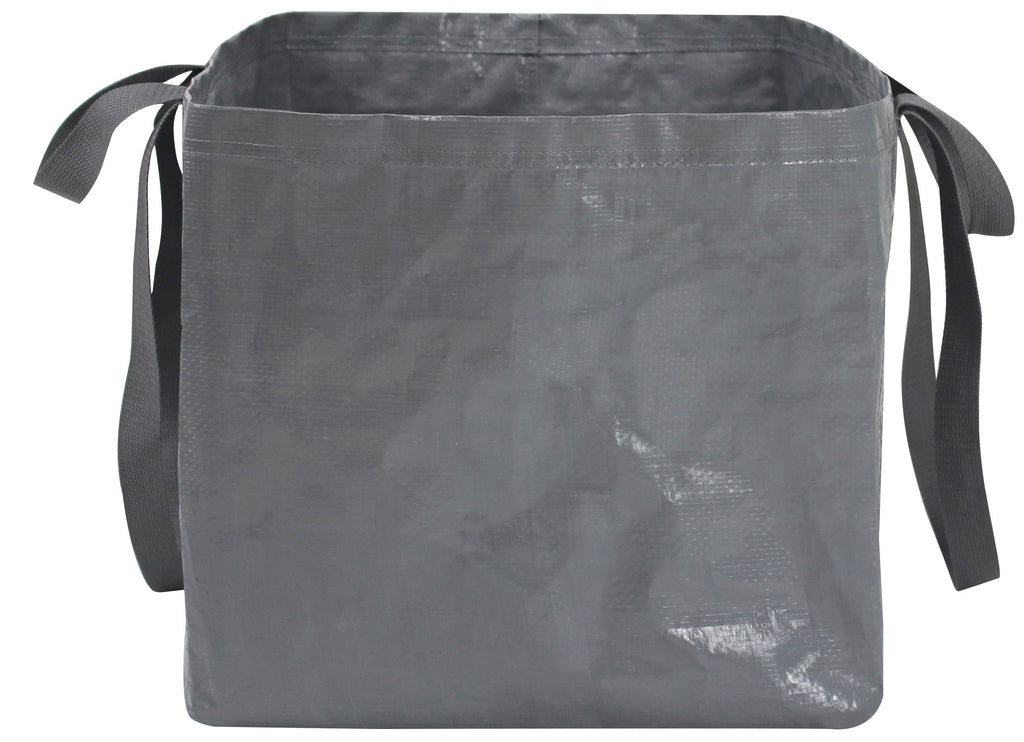 Heavy Duty Open Top Storage Bag, Grey, 19 Gallon