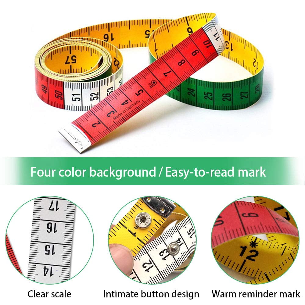 Measuring Tape Soft Tape Measure Dual Sided Body Measuring Ruler Sewing Cloth Tailor Tape Fabric Tape Measure Dressma... - Image 5