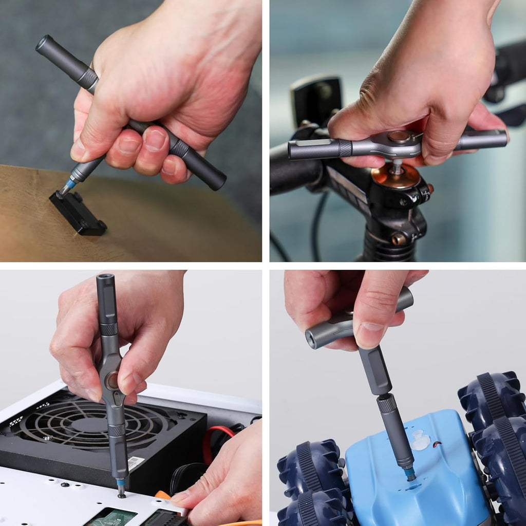 24 in 1 Magnetic Screwdriver Set, DIY Ratchet Mini Screwdriver Set, Removable self-assembly Precision Screwdriver kit, Magnetic DIY Precisio - Image 5
