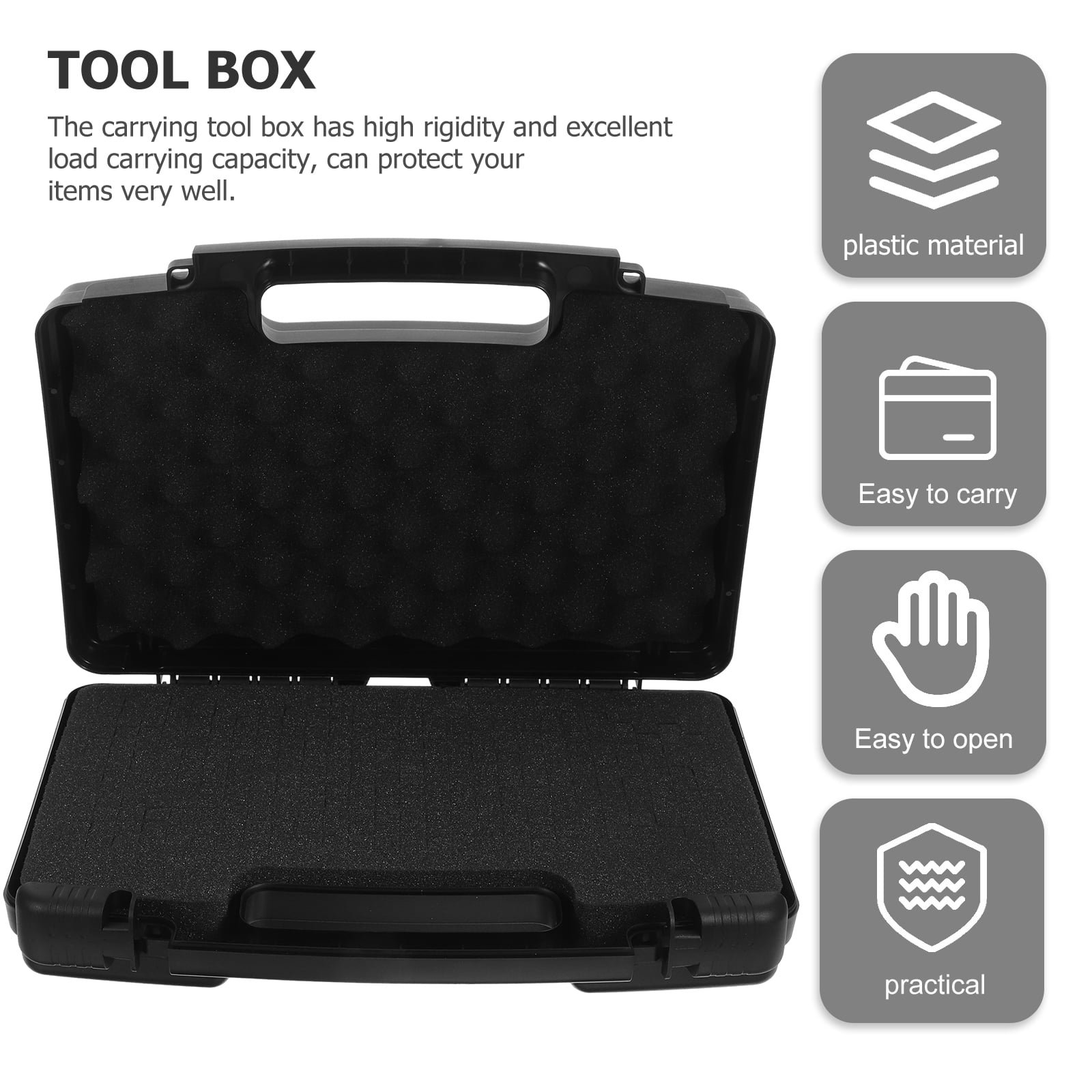 Tool Chest Tools Container Tool Box Hard Case Mechanics Tools Organizer Picnic Tool Storage Case Tool Case - Image 3