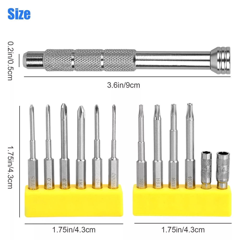 19-in-1 Cleaning & Repair Tool Kit For, Controllers Screwdriver Set for Console Compatible with, /Series/Elite/360, S... - Image 5