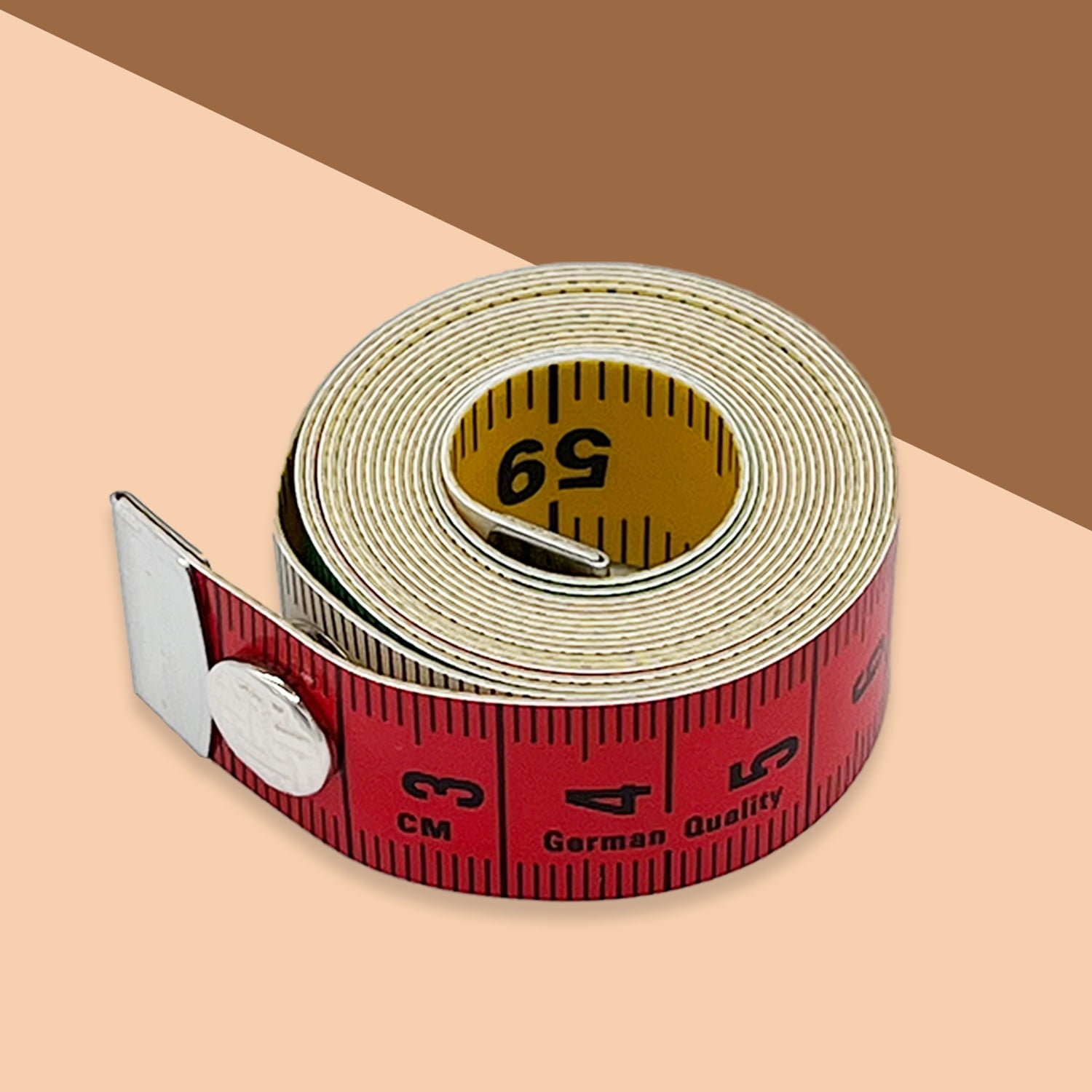 Dual Sided Tape Measuring Tape Soft Body Measure Sewing Cloth Tailor Tape Measure for Chest Waist Circumference, Dressmaking with Button (15 - Image 6