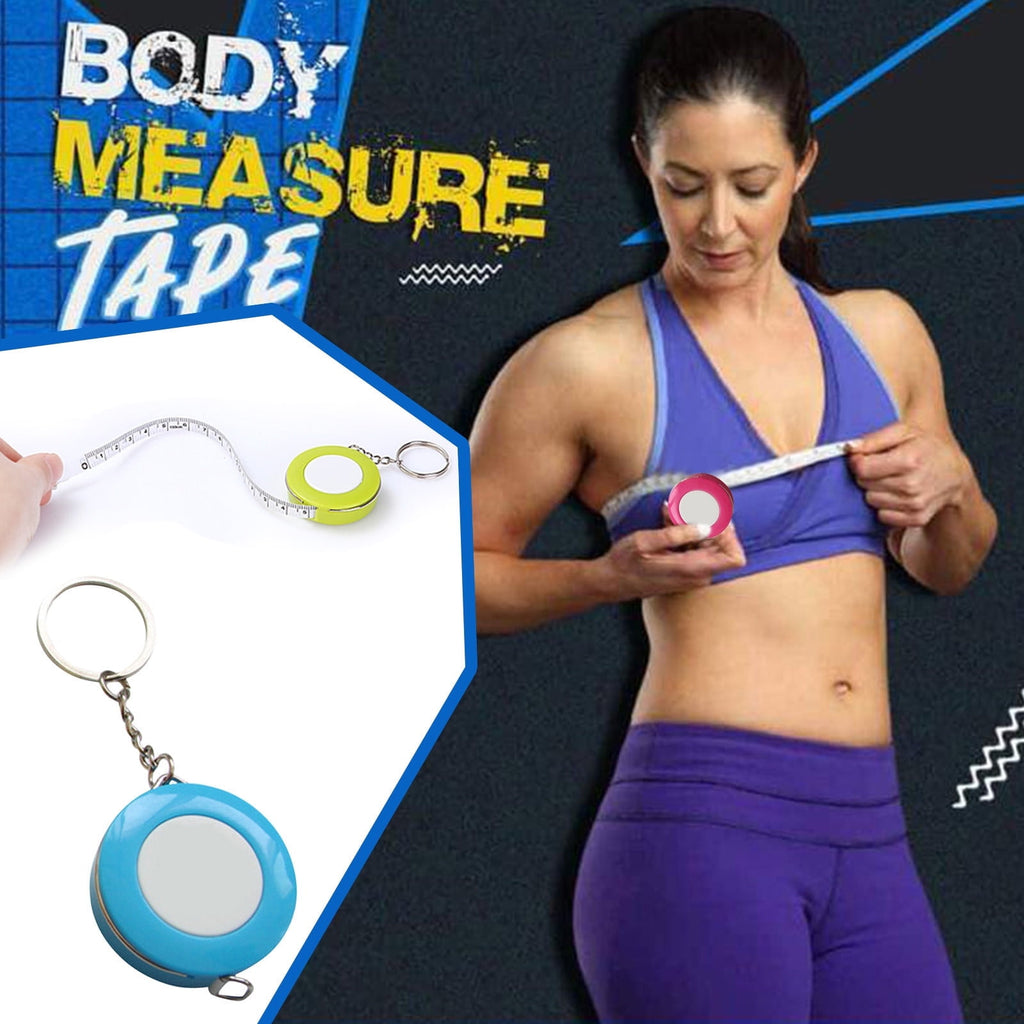 Tape Measure Ring Sizer Auto Retractable Tape Measure with Keychain Keychain Tape Measure Portable Tape Measure Retra... - Image 4