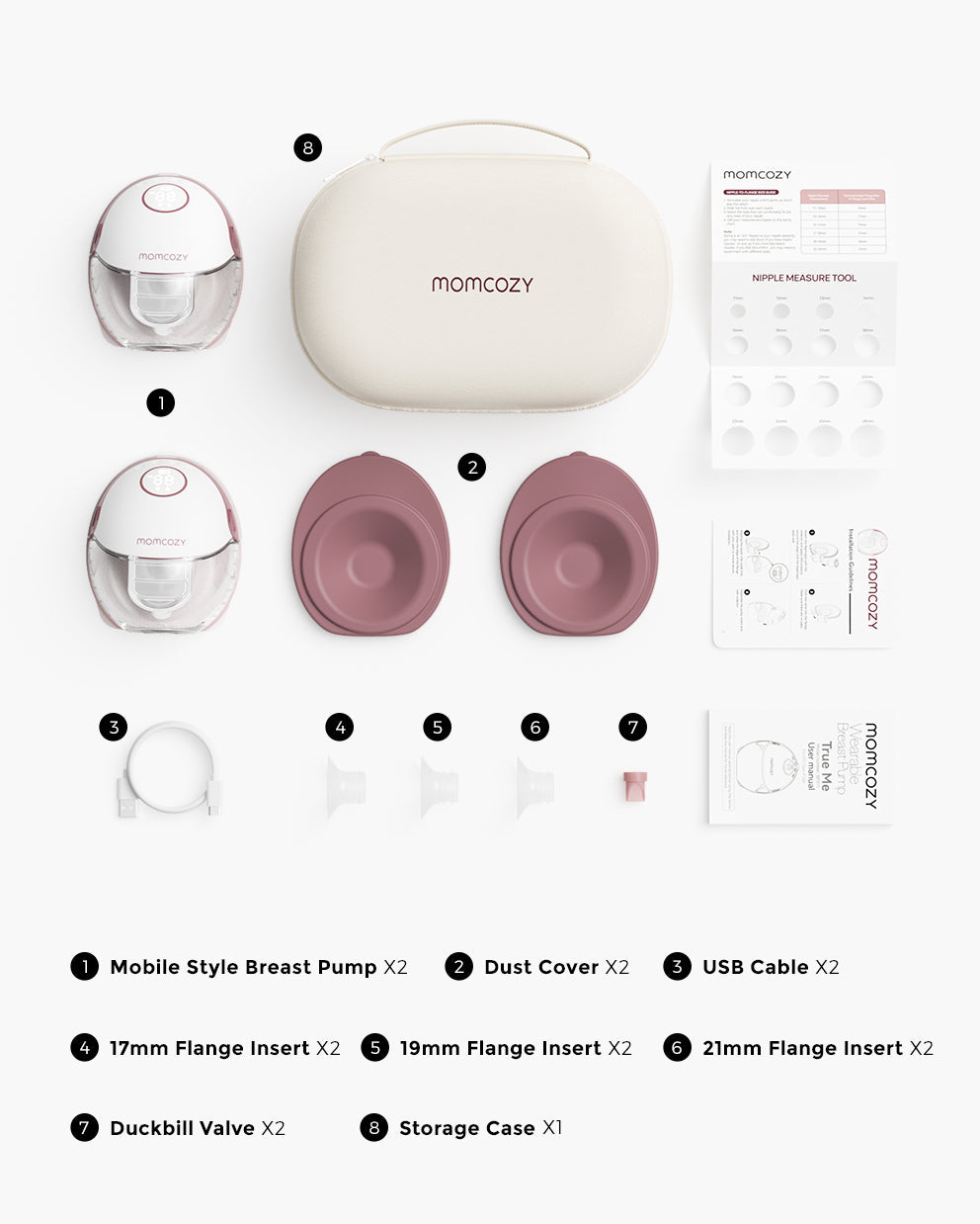 M6 Water Warmer Bundle: M6 Hands-free Breast Pump and Portable Baby Bottle Warmer