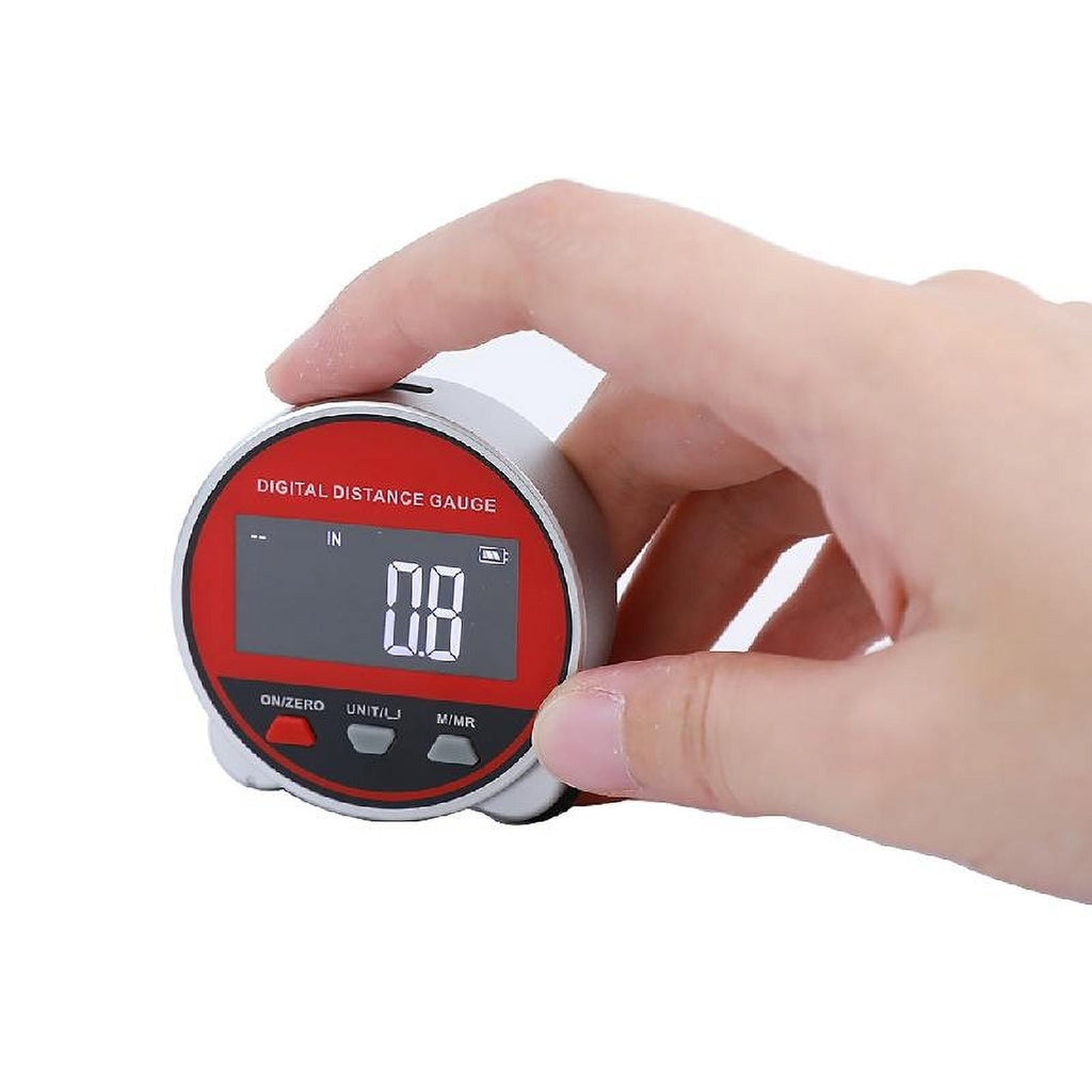 Necvior 656Ft Electronic Digital Tape Measure with LCD Display Digital Ruler Rechargeable Small Rolling Measuring Tool - Image 2