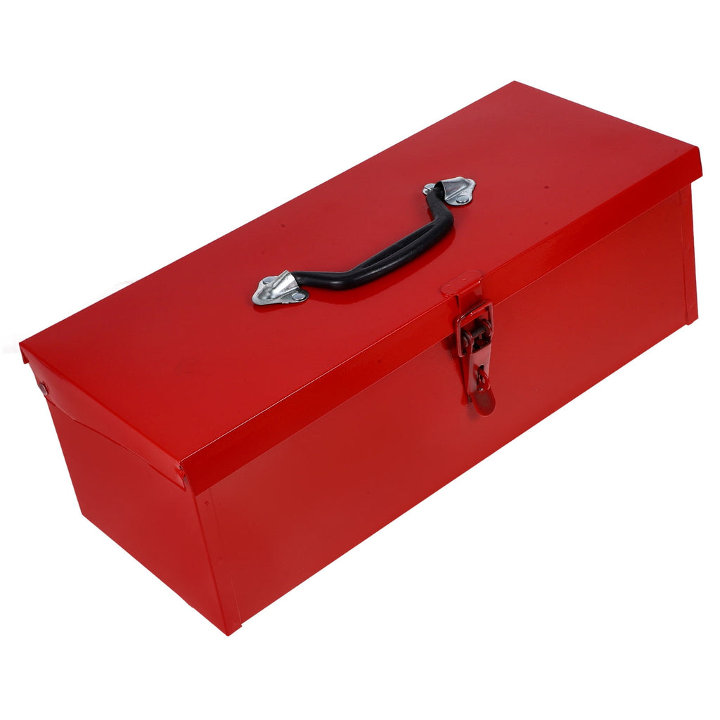 1Set Red Metal Tool Box for Household Tools and Portable Use 39.0X16.0X13.0Cm - Image 5