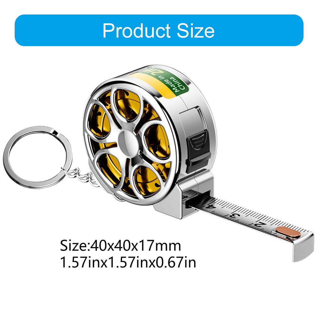 Lightweight 2M Stainless Steel Measuring Tape Ruler ABS Shell Design Easy To Carry For Crafting Various Measuring Needs - Image 3
