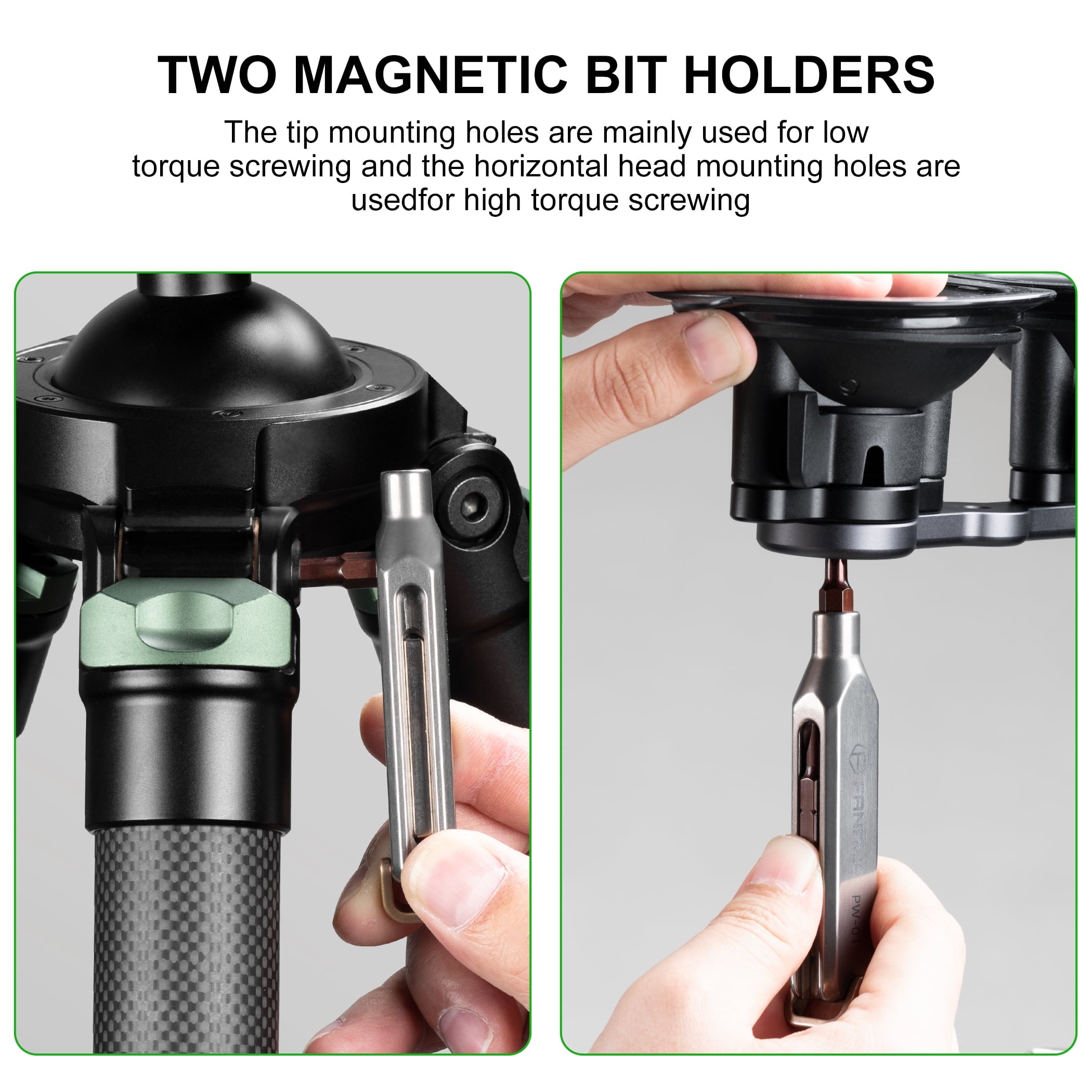 FANAUE 10-in-1 Titanium EDC Screwdriver Set with Magnetic S2 Steel Bits - Portable Multi-Torque Tool for DIY - Image 4