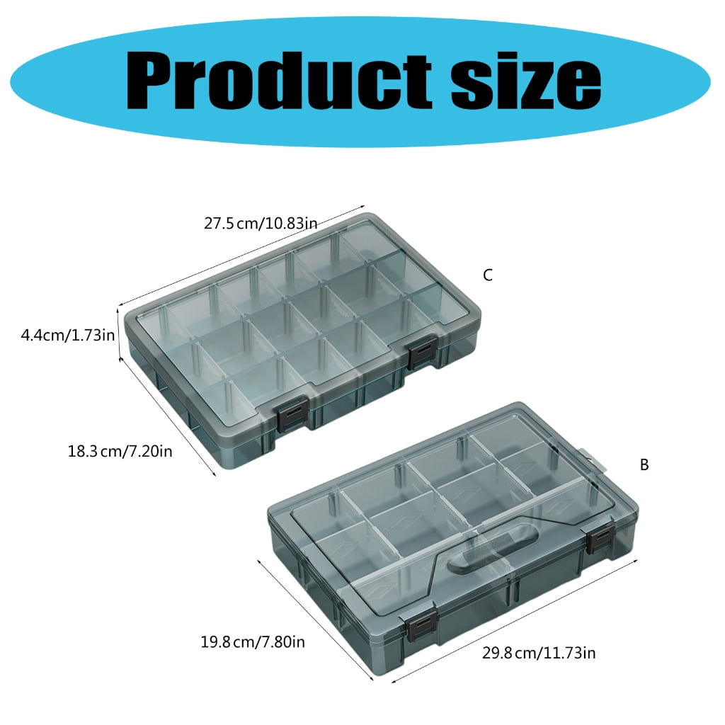 Plastic Tool Organizer Box Multifunctional Electronic Tool Box Rigid Transport Box for Car Mechanic Storage Tool - Image 5