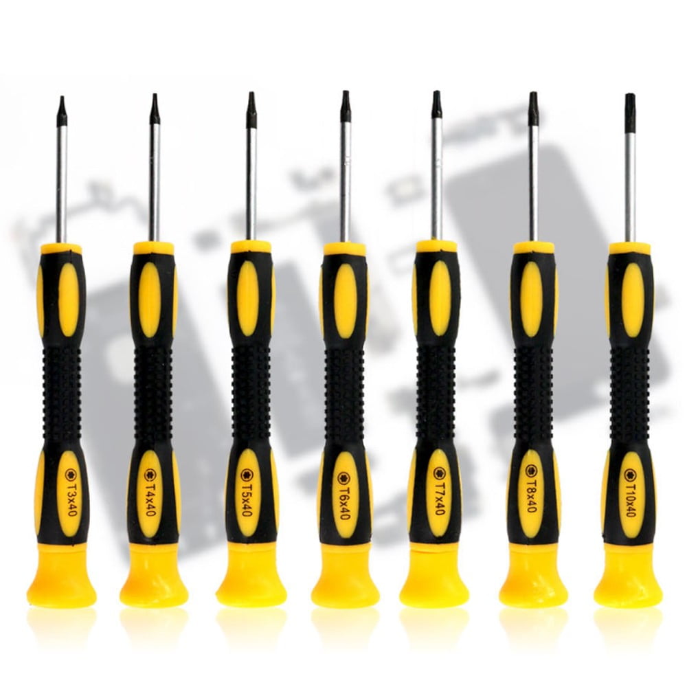 7Pcs Torx Screwdriver Set with T3 T4 T5 T6 T7 T8 T10 Security Magnetic Screwdrivers, Precision Repair Tool Kit for El... - Image 3