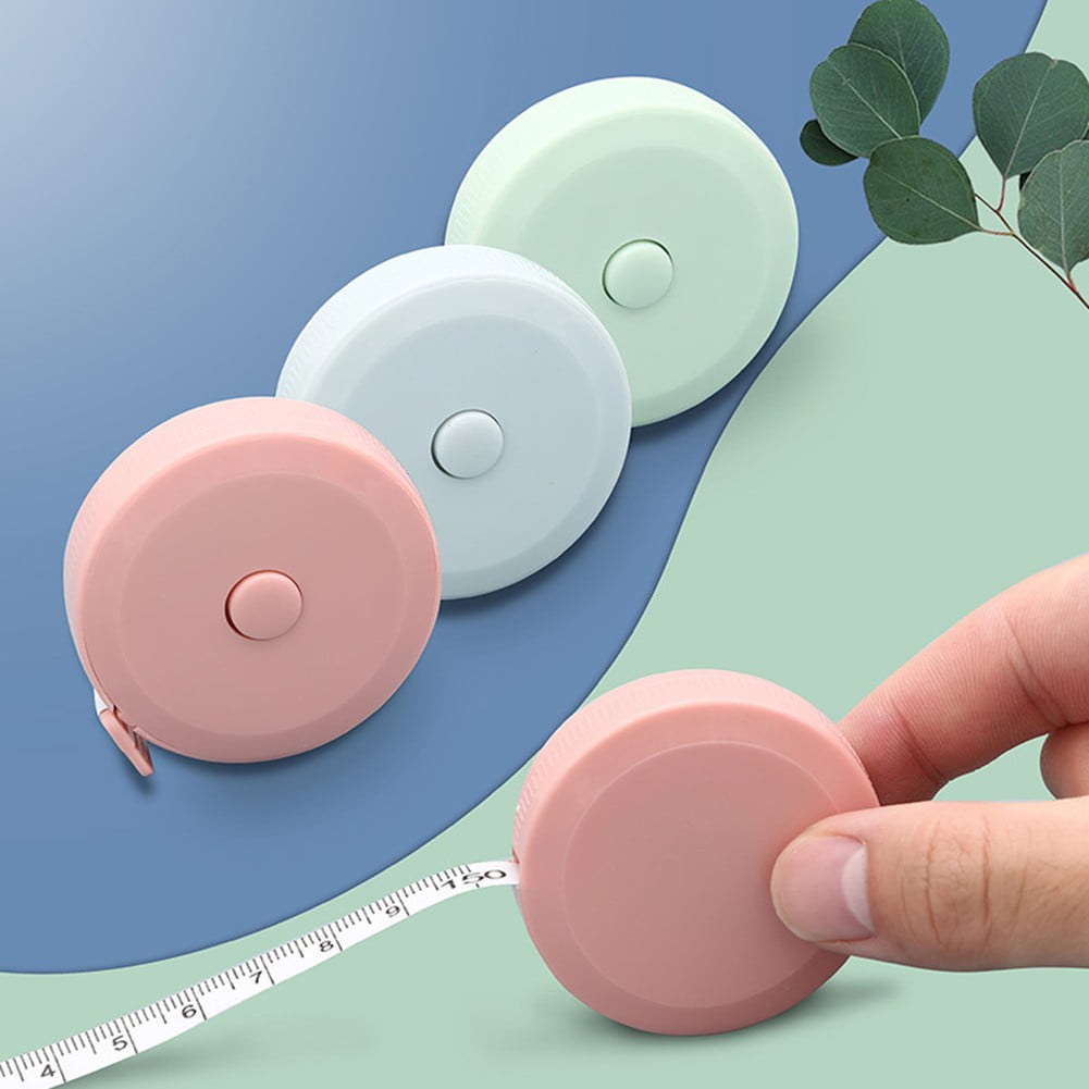 1pc Retractable Body Measuring Tape 1.5M Measure Ruler For Dress Makers Tailors - Image 4