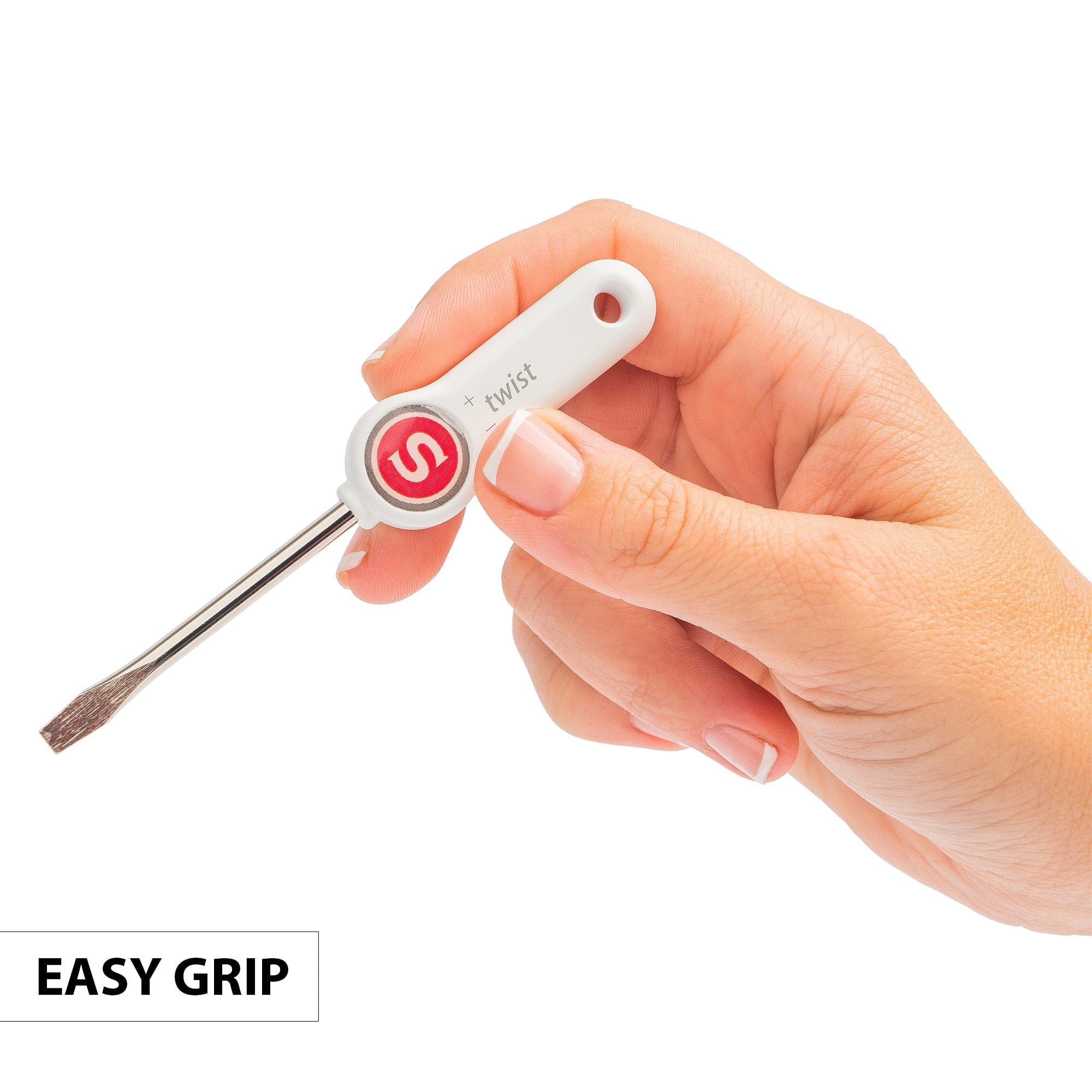 3-Piece Screwdriver Set - Includes 2 Flat Head, 1 Phillips Head - Image 3