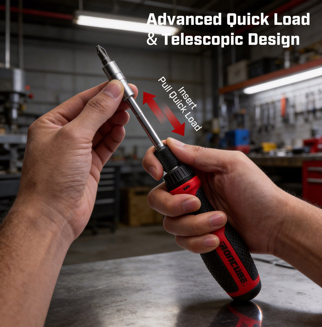 Multi Ratcheting Screwdriver Set: 21 in 1 Magnetic Multiple bits Suitable for Everyday Household Use - Image 4