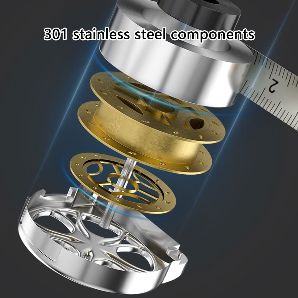 Steel Measuring Tape Retractable Ruler 2Meter Waterproof Tape Selves Locki - Image 6