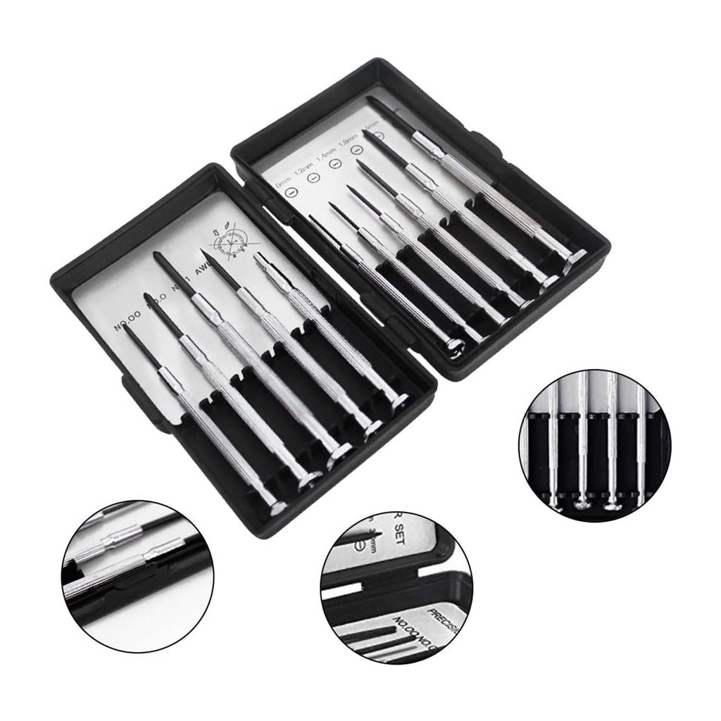 Mini Small Screwdriver Set with 11 Different Size Flathead and Phillips, Precision Little Screwdriver Set for Jewelry... - Image 4
