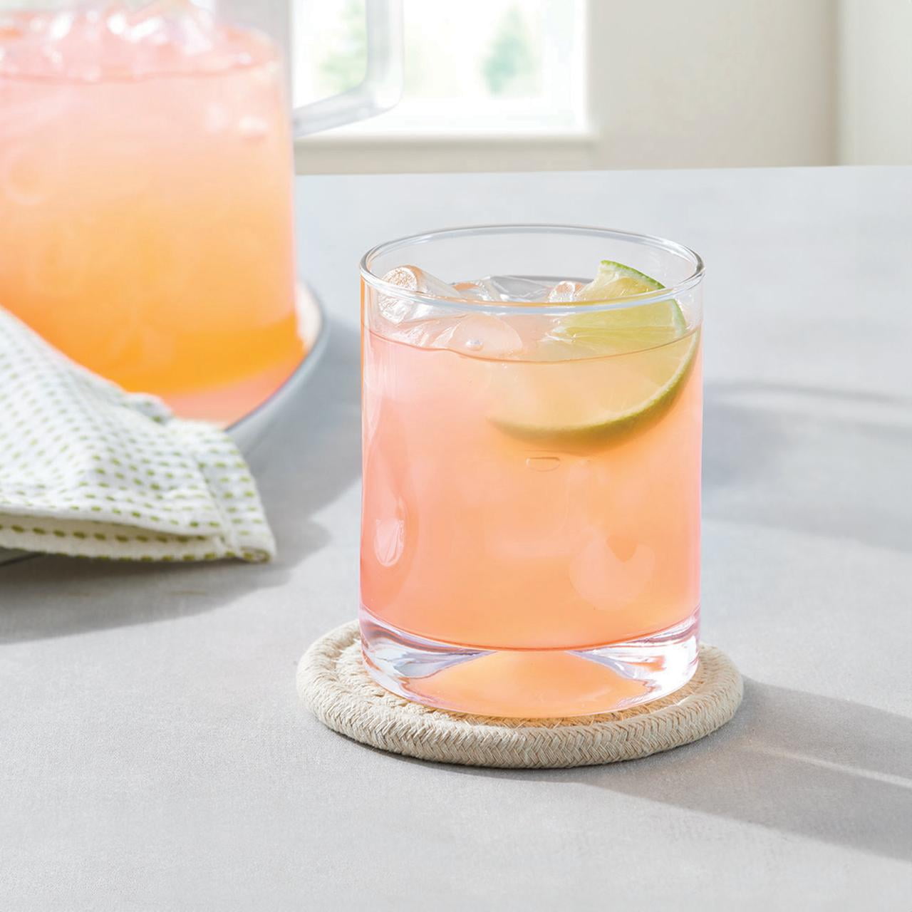 Better Homes &amp; Gardens Lyra Drinking Glasses, 12.5 oz, Set of 4