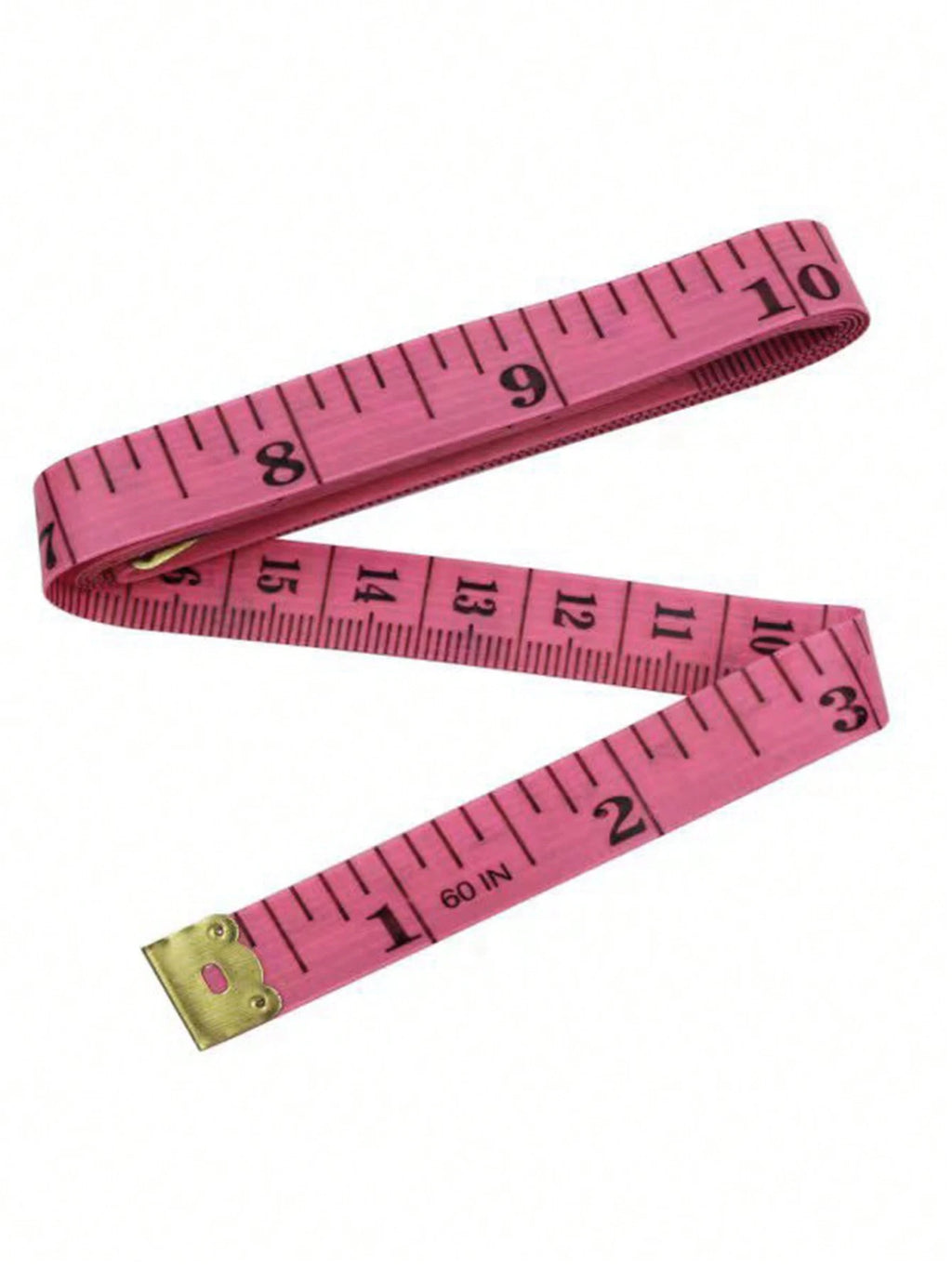 1 Roll 60 Inch Plastic Measuring Tape Modern Household Ruler - Image 3