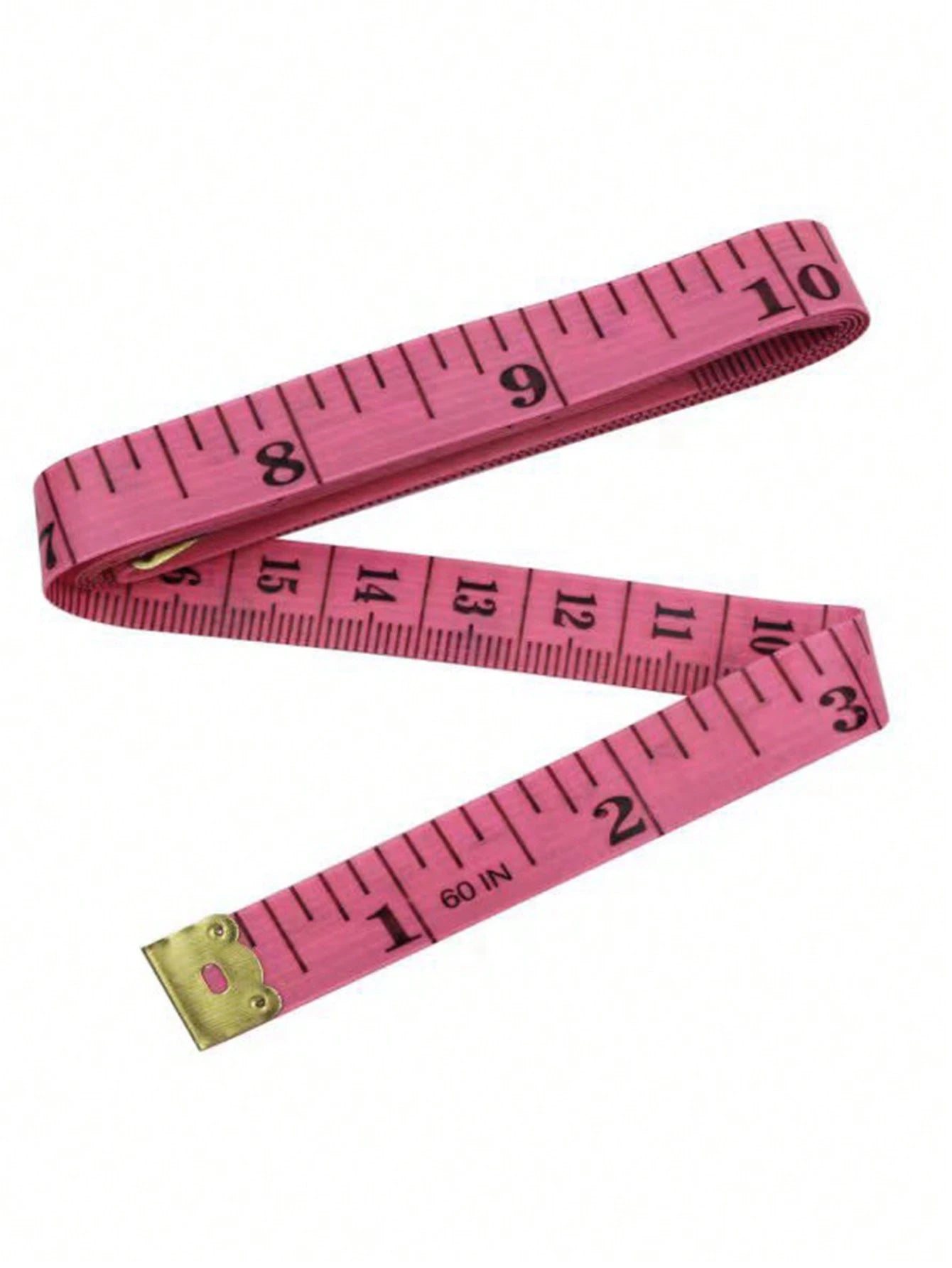 1 Roll 60 Inch Plastic Measuring Tape Modern Household Ruler - Image 3