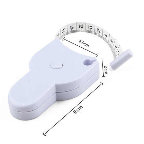 150cm Measuring Tape Automatic for Body Weight Loss, Fitness, Sewing, Tailor Hand, and Metric Centimeter Measurement,... - Image 2