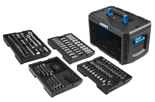 215-Piece Mechanics Tool Set, Multiple Drive, Chrome Finish - Image 2