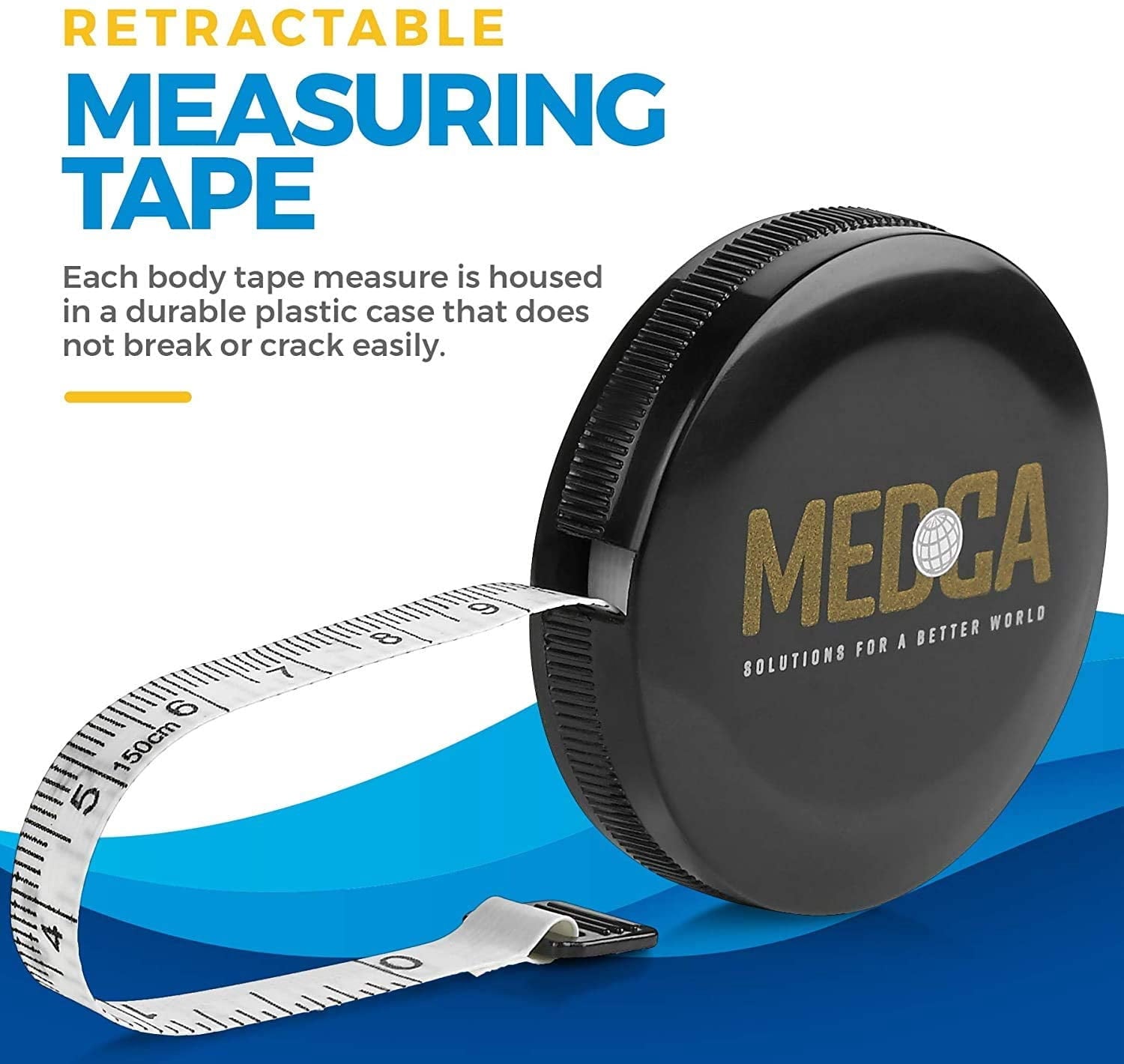 Tape Measure Body Measuring Tape Adult 60 in, 2 Pack - Image 3