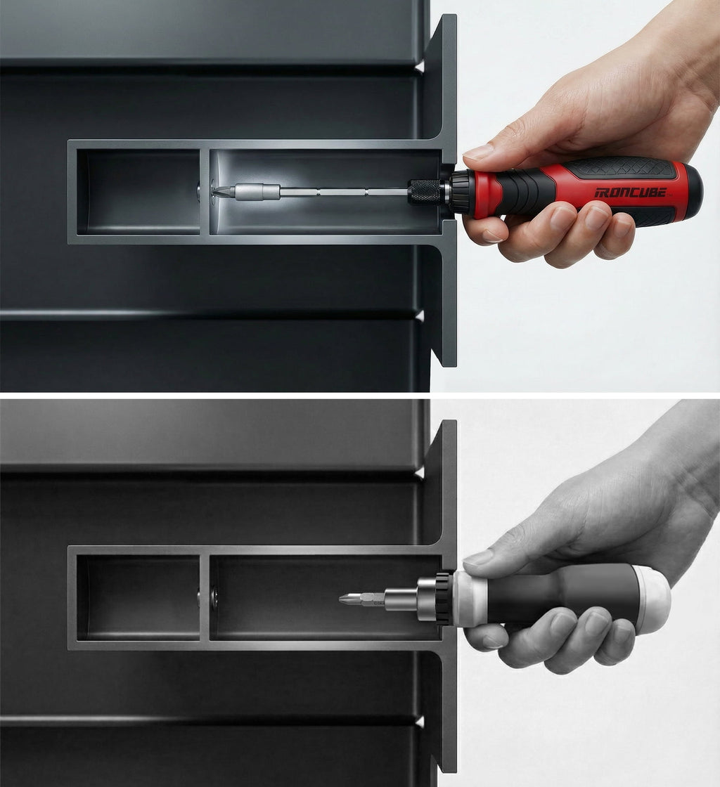 Multi Ratcheting Screwdriver Set: 21 in 1 Magnetic Multiple bits Suitable for Everyday Household Use - Image 5