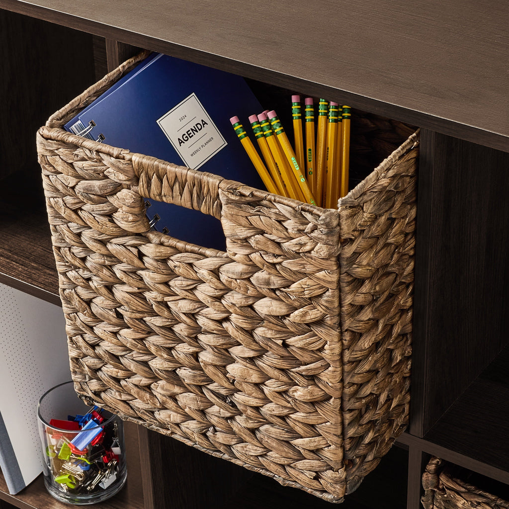 6 Cube Storage Organizer, White Portable for Home