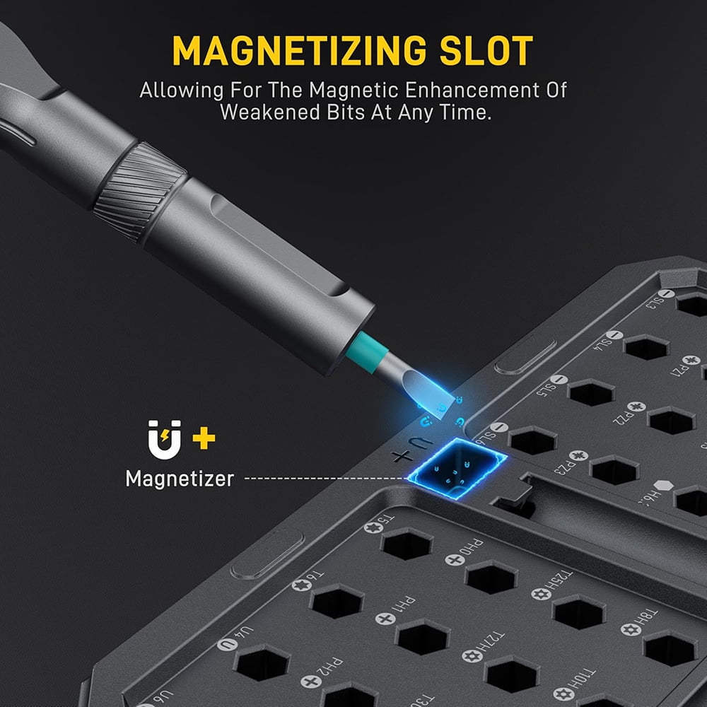 42 in 1 Magnetic Screwdriver Set, DIY Ratchet Screwdriver Set, S2 Steel Bits, Portable Compact Repair Tool Kit for Gi... - Image 5