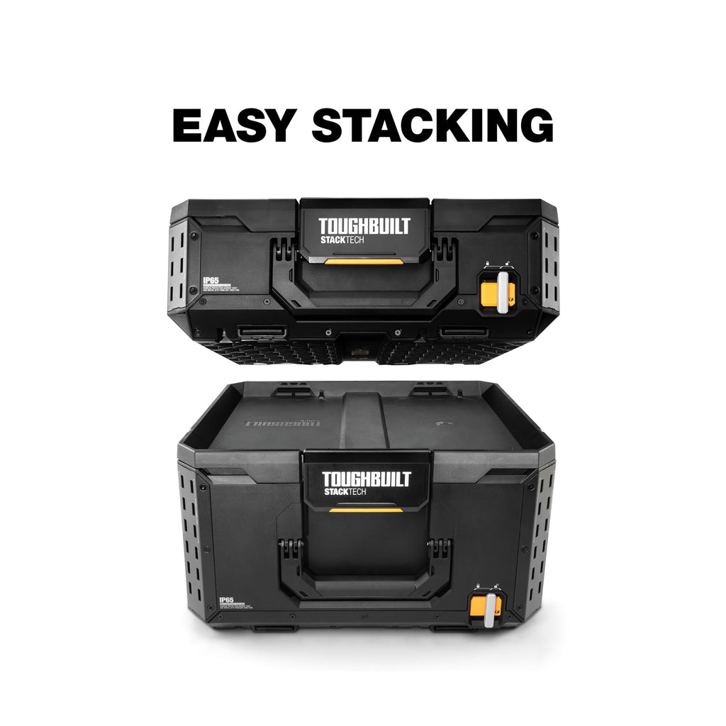 StackTech XL Tool box Organizer with Lock and Removable Tray - Image 3