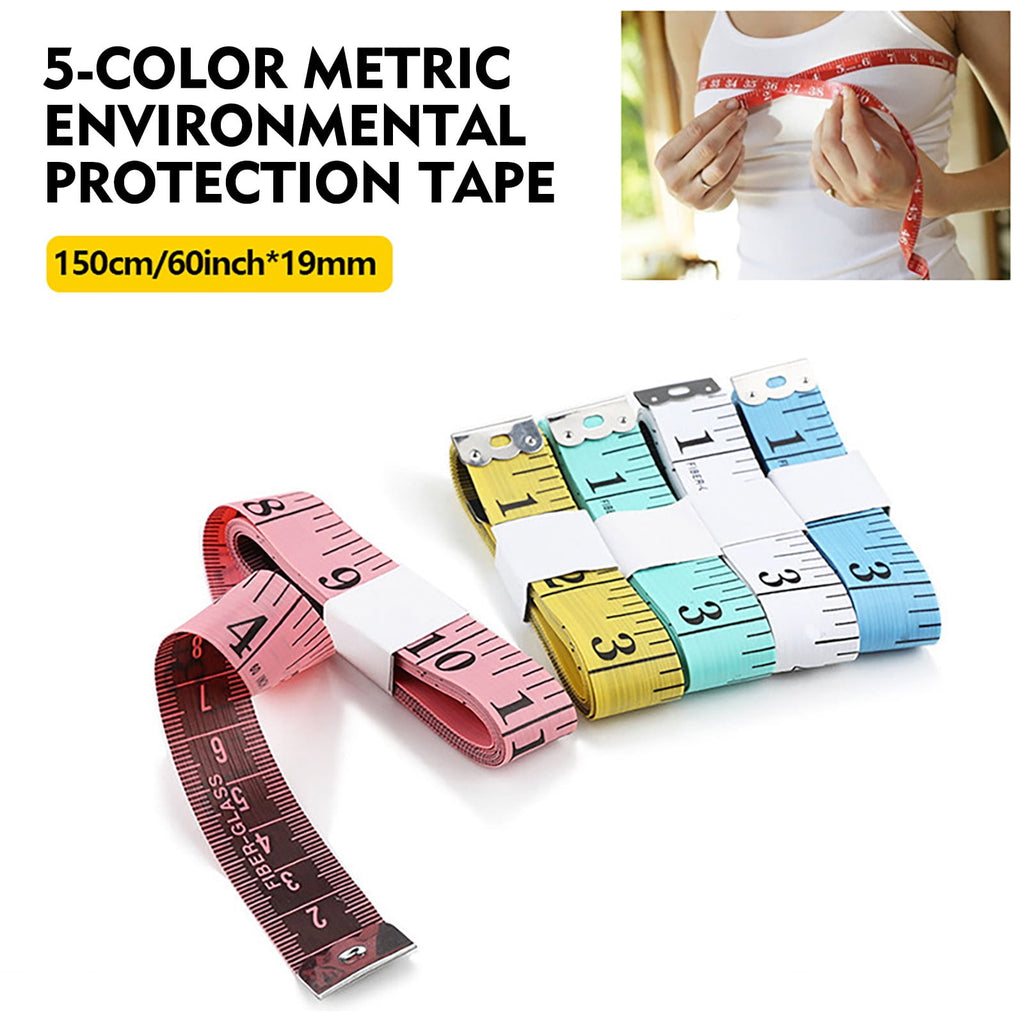 Soft Tape Measure 60 Inch/, Dual-Sided Inch & Centimeter Scale, Durable Fiberglass Tailor's Measuring Tape for Sewing... - Image 4