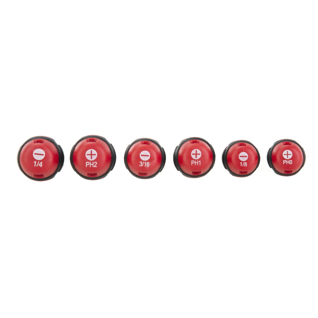 Hyper Tough 6 pc Screwdriver Set - Image 4