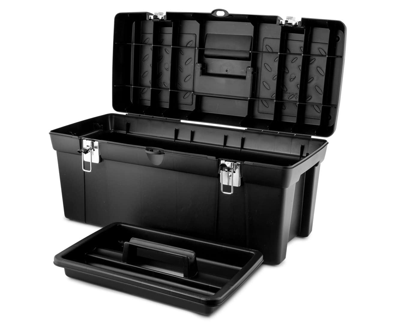 Series 2000 Metal Latch Tool Box With Tote Tray, 24 In. - Image 5