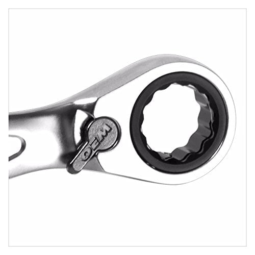 OEMTools 12 Piece RingStop Reversible Ratcheting Wrench Set (Metric) - Image 6