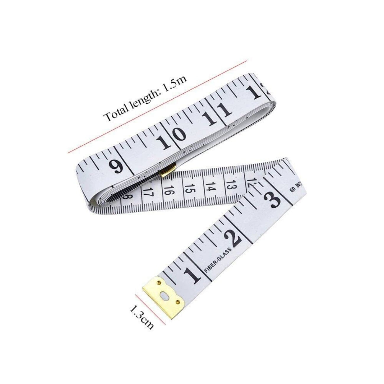 Measuring Tape for Body Measurements Soft Flexible Tape Measure for Sewing Tailor Cloth Ruler Tape 150X1.3cm Service Nice and Clever - Image 3