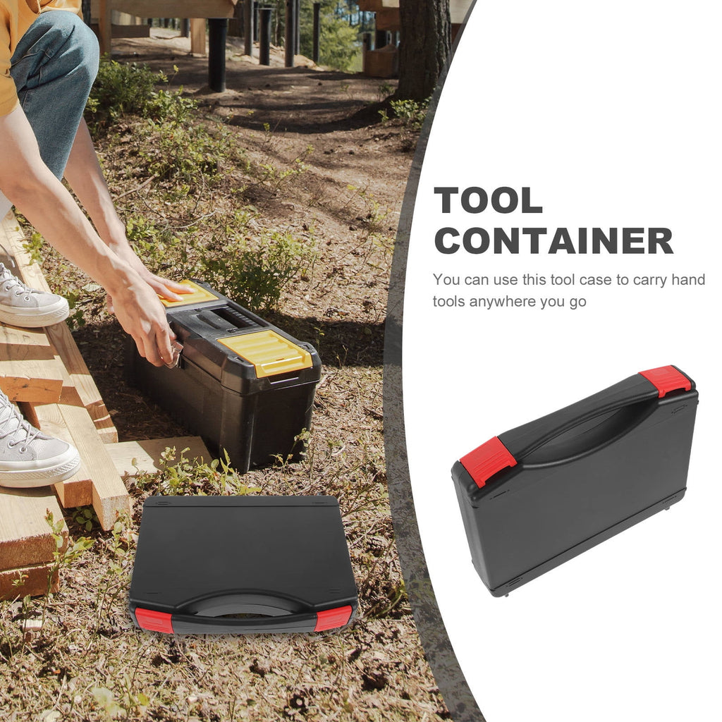 1Pcs Rigid Tool Box for Handyman Use Portable and Drop Resistant - Image 3