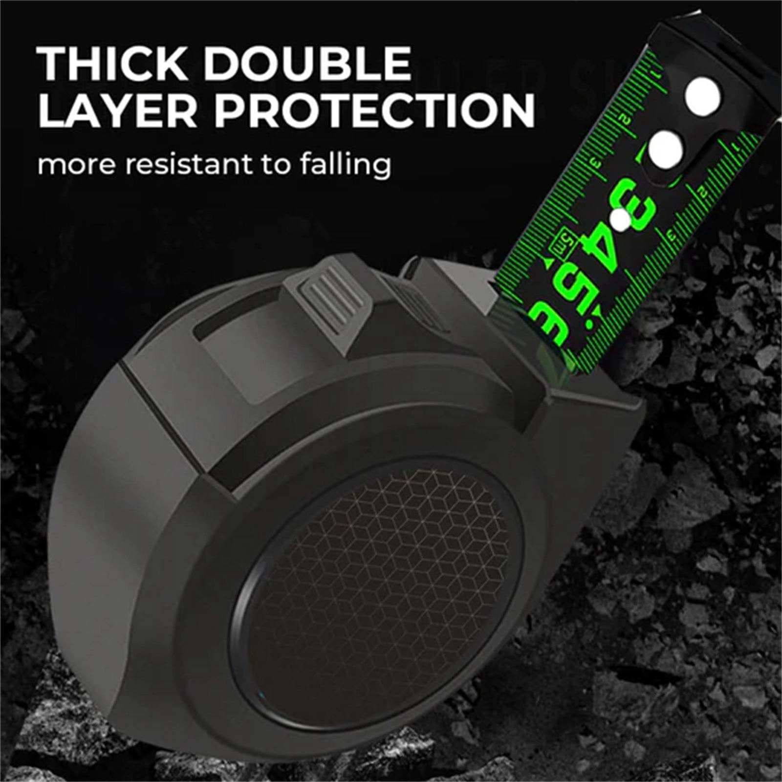 Clearance Under $3 1X Ruler,Fluorescent Steel Tape Measure Dark Night Fluorescent 5/7.5/10M Precision Measuring Tape ... - Image 4