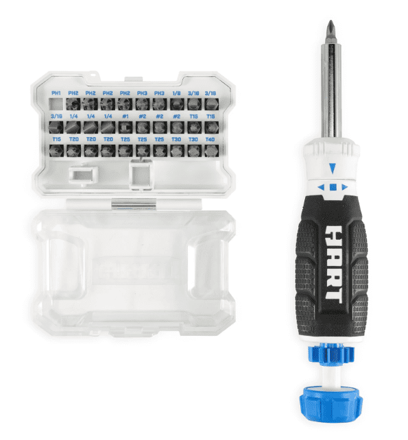31-Piece Ratcheting Screwdriver Set with 3-Position Ratchet Mechanism - Image 3