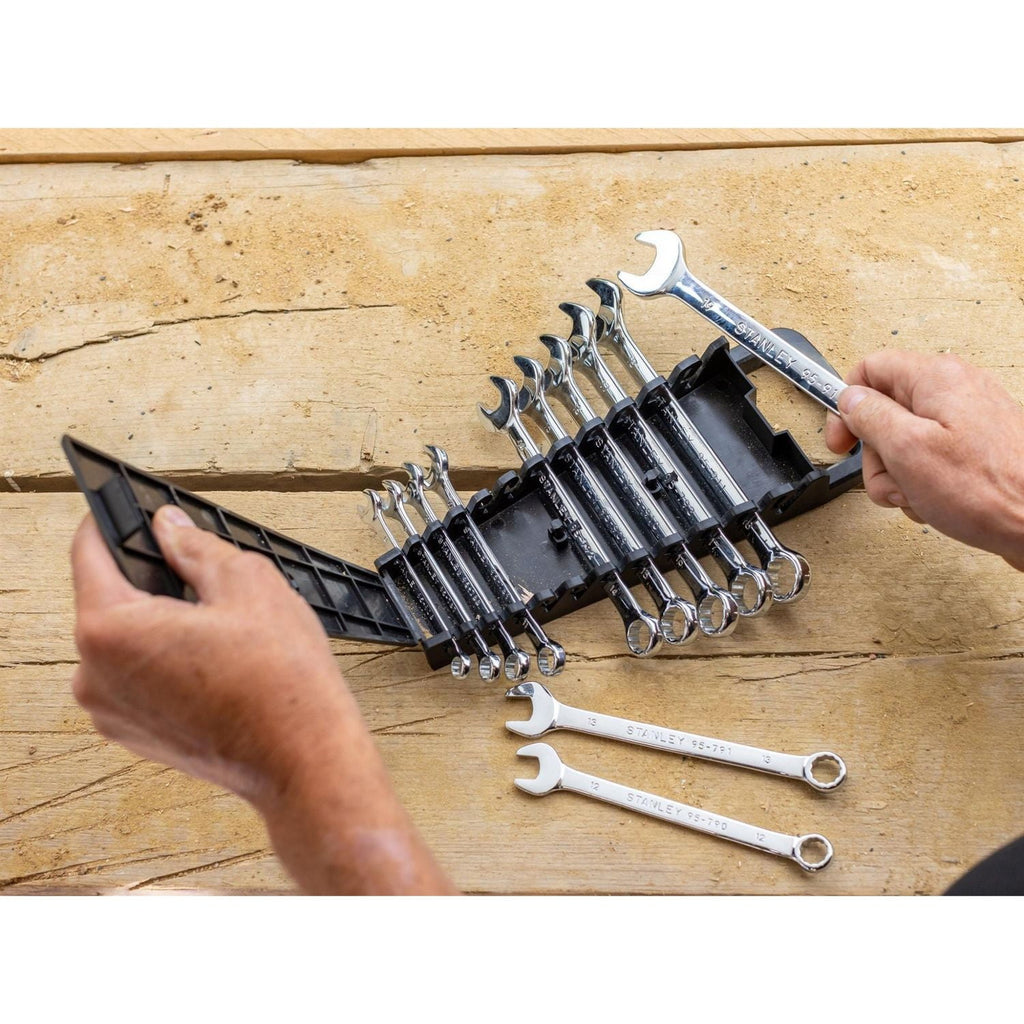 Hand Tools Combination Wrench Set, 12 Piece - Image 2