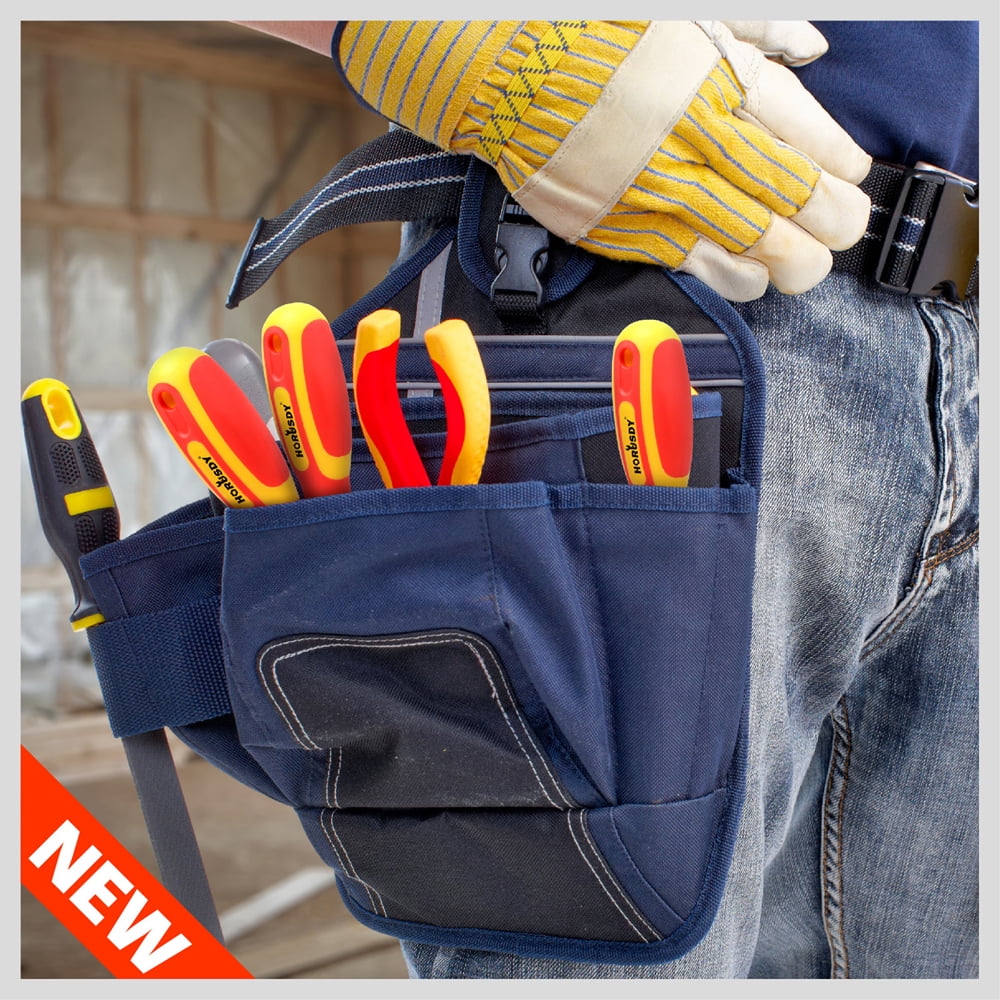 6pc Electrician's Insulated Magnetic Electrical Hand Screwdriver Tool Set Slotted Phillips New - Image 3