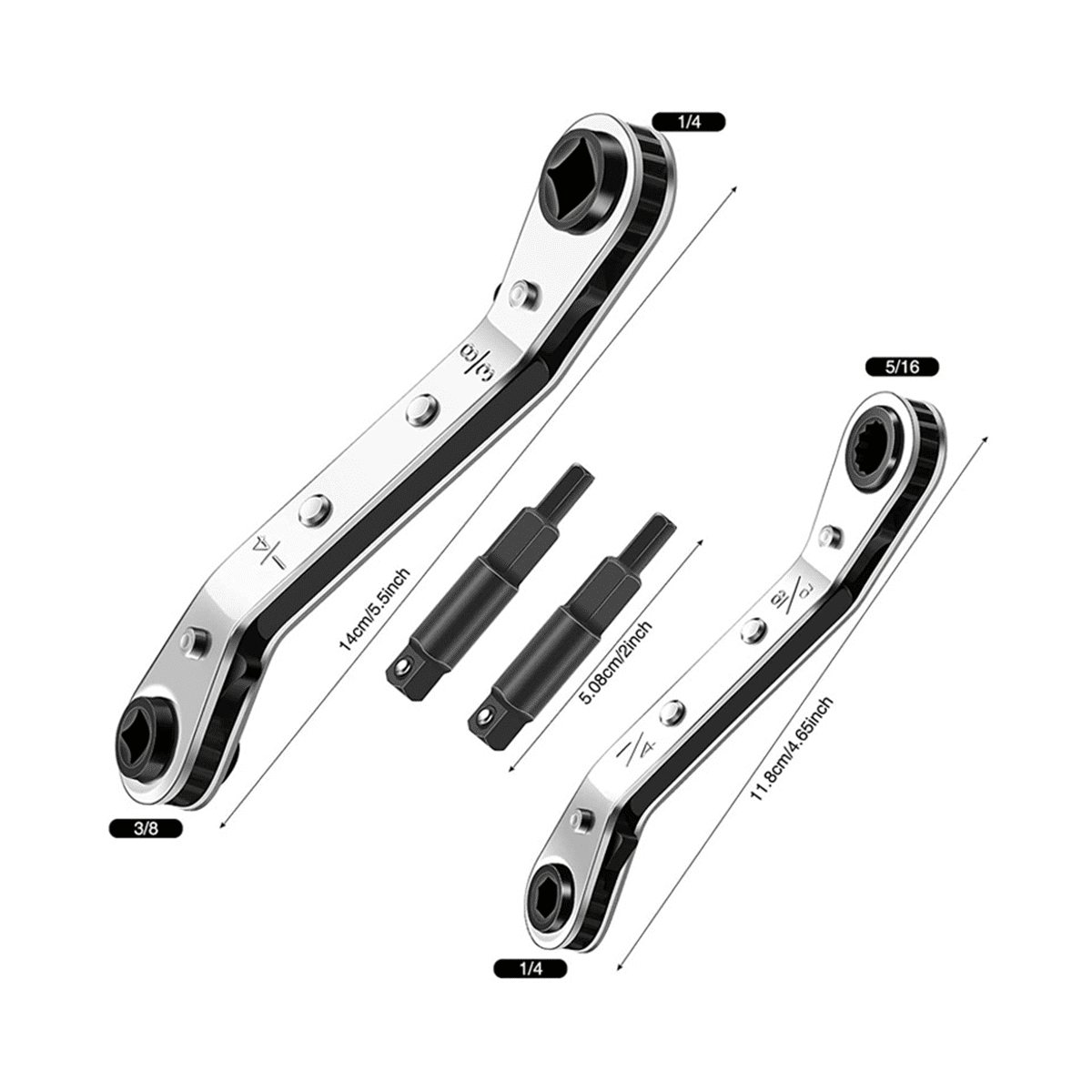 Tool, Air Conditioner Valve Ratchet Set - Image 5