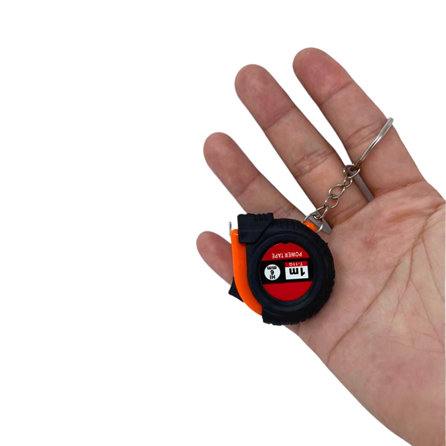 3 Pieces 1m/3ft Mini Keychain Portable Retractable Steel Tape Metric/Inch Measuring Tape Ruler Slide Lock for Body Measure, Kids Adult (3) - Image 4
